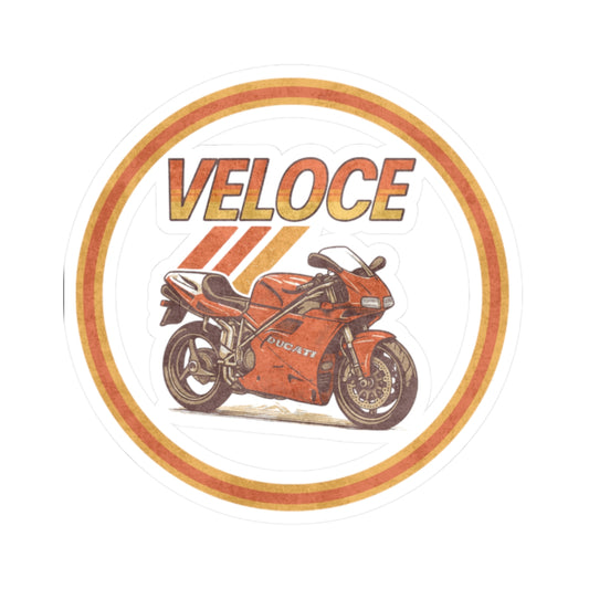 Motorbike Sticker Retro Ducati Sticker