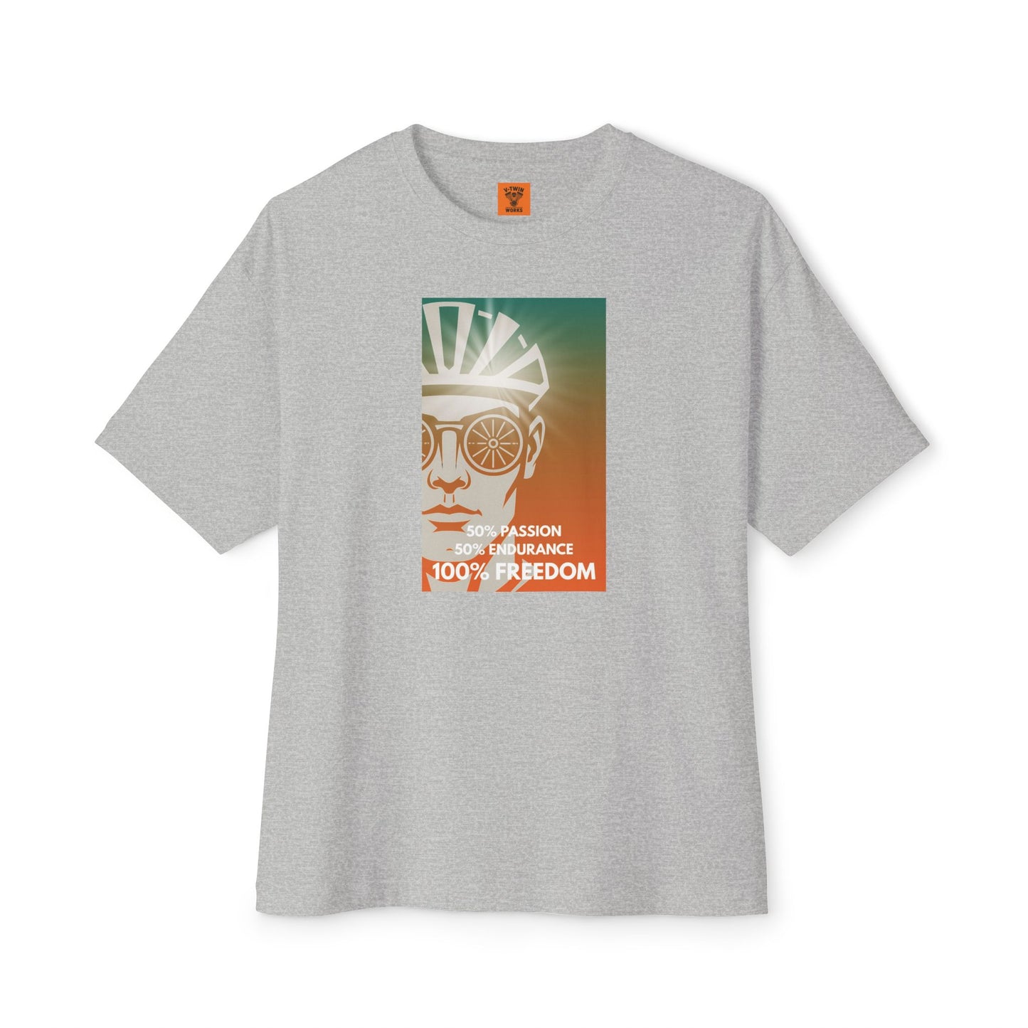 Cycling Enthusiast T-Shirt - Unisex Oversized Boxy Tee