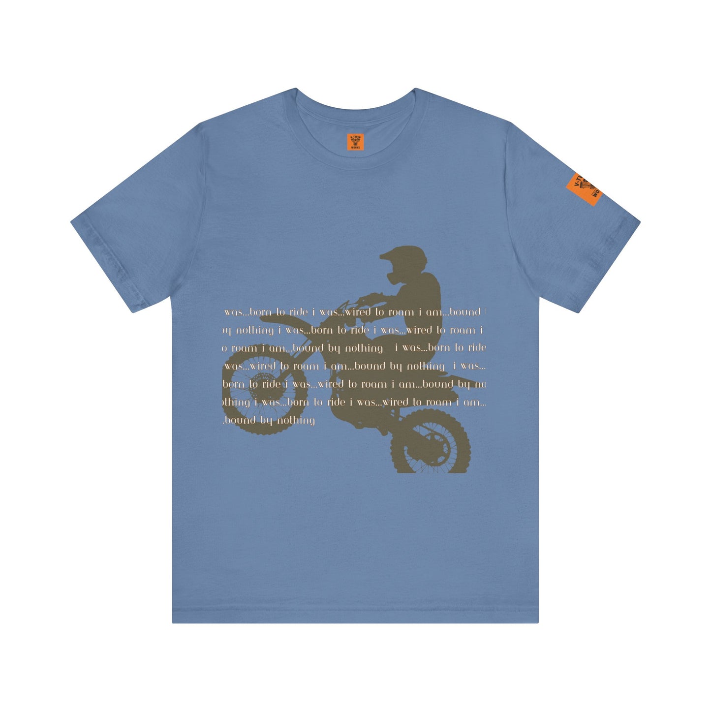 Unisex Inspirational T-Shirt Dirt Bike Jumper Tee