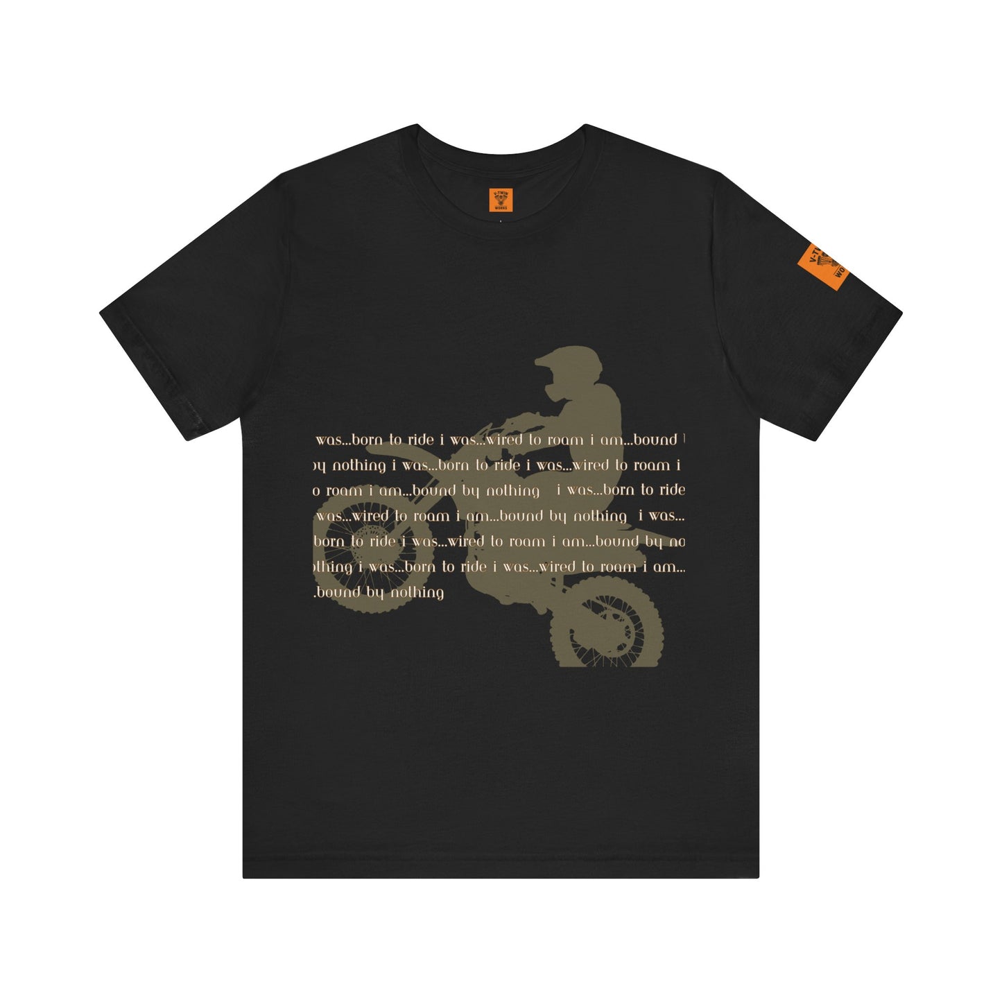 Unisex Inspirational T-Shirt Dirt Bike Jumper Tee