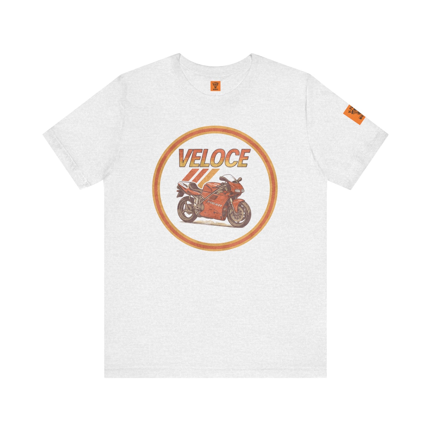 Unisex Retro Vintage Ducati Motorbike Tee