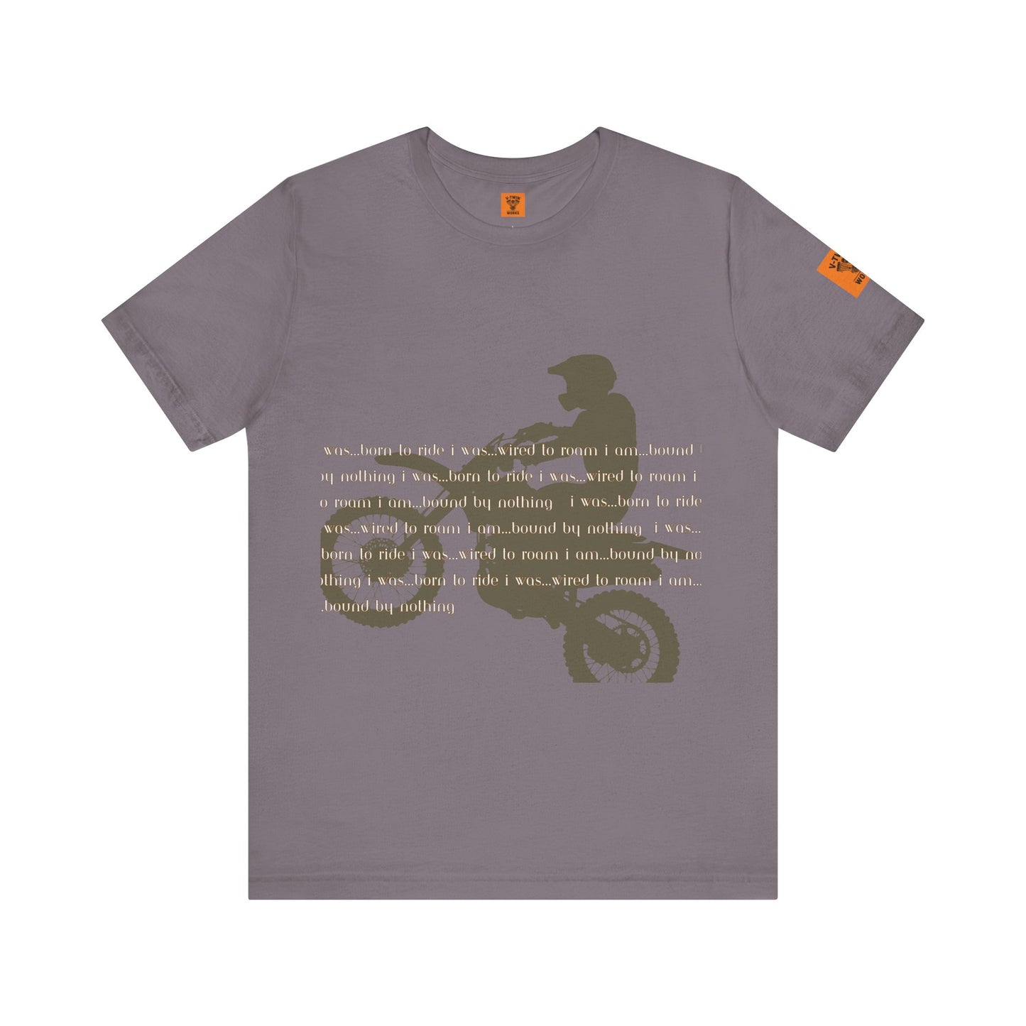 Unisex Inspirational T-Shirt Dirt Bike Jumper Tee