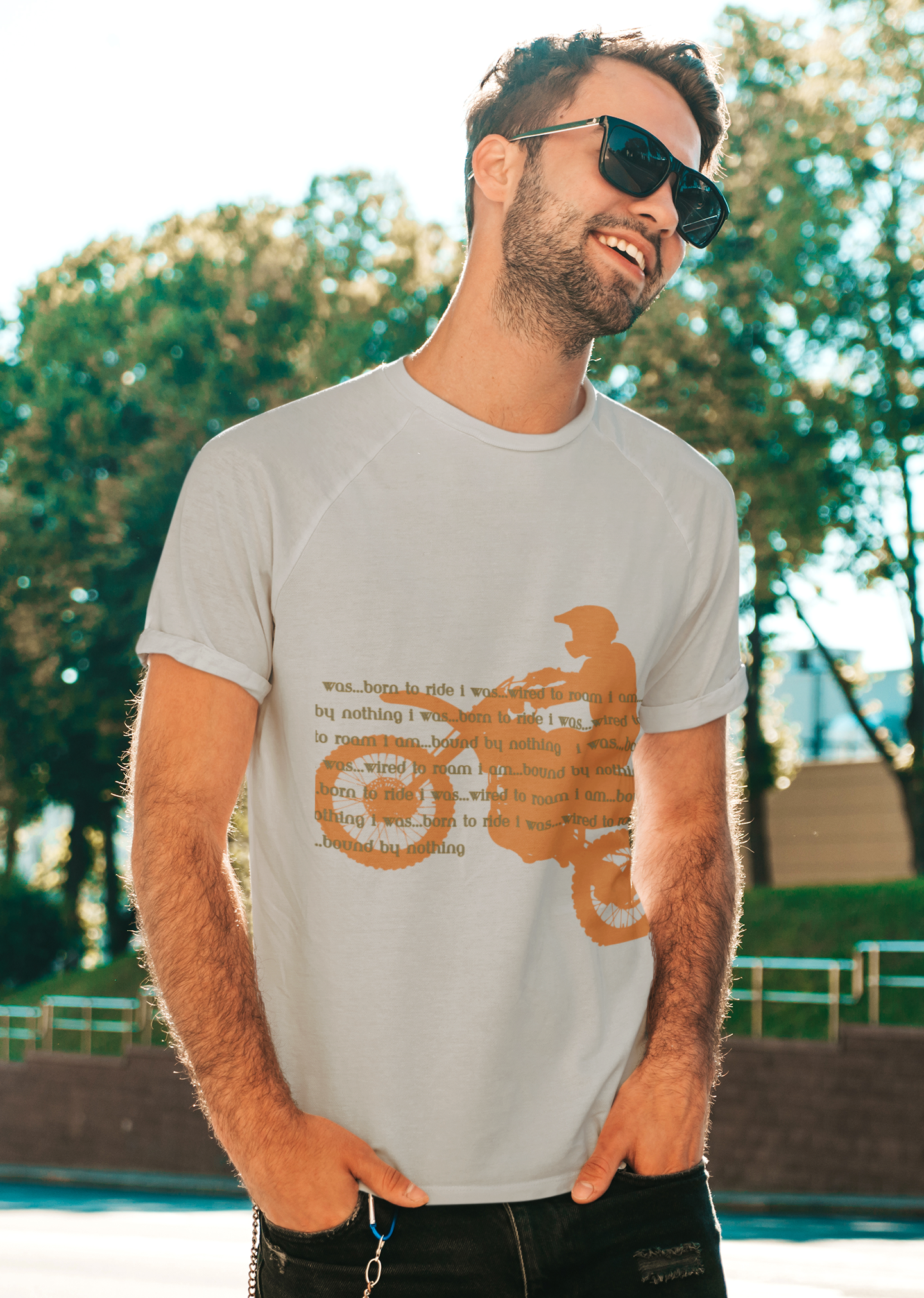 Unisex Inspirational Dirt Bike Jumper Tee