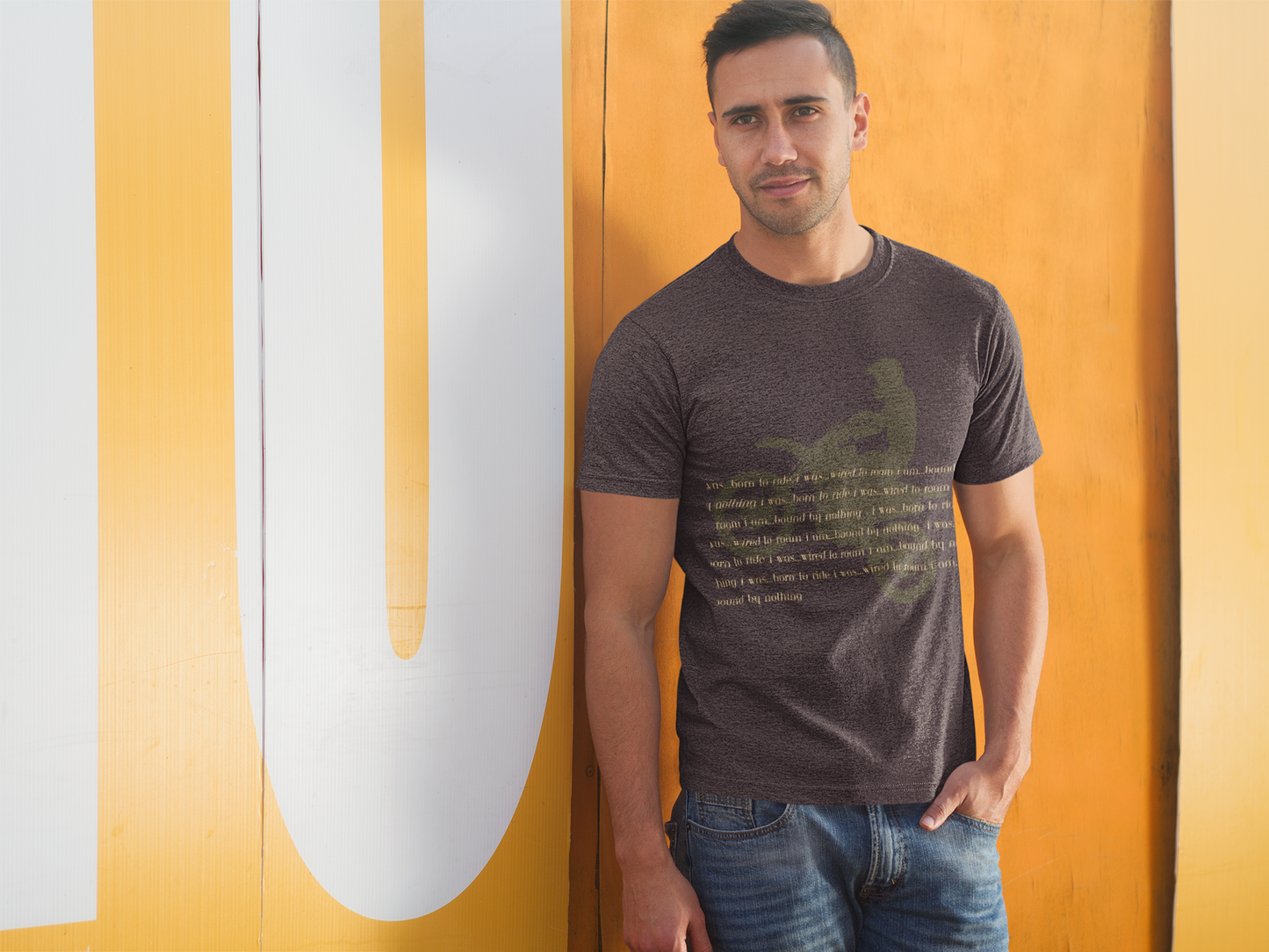 Unisex Inspirational T-Shirt Dirt Bike Jumper Tee