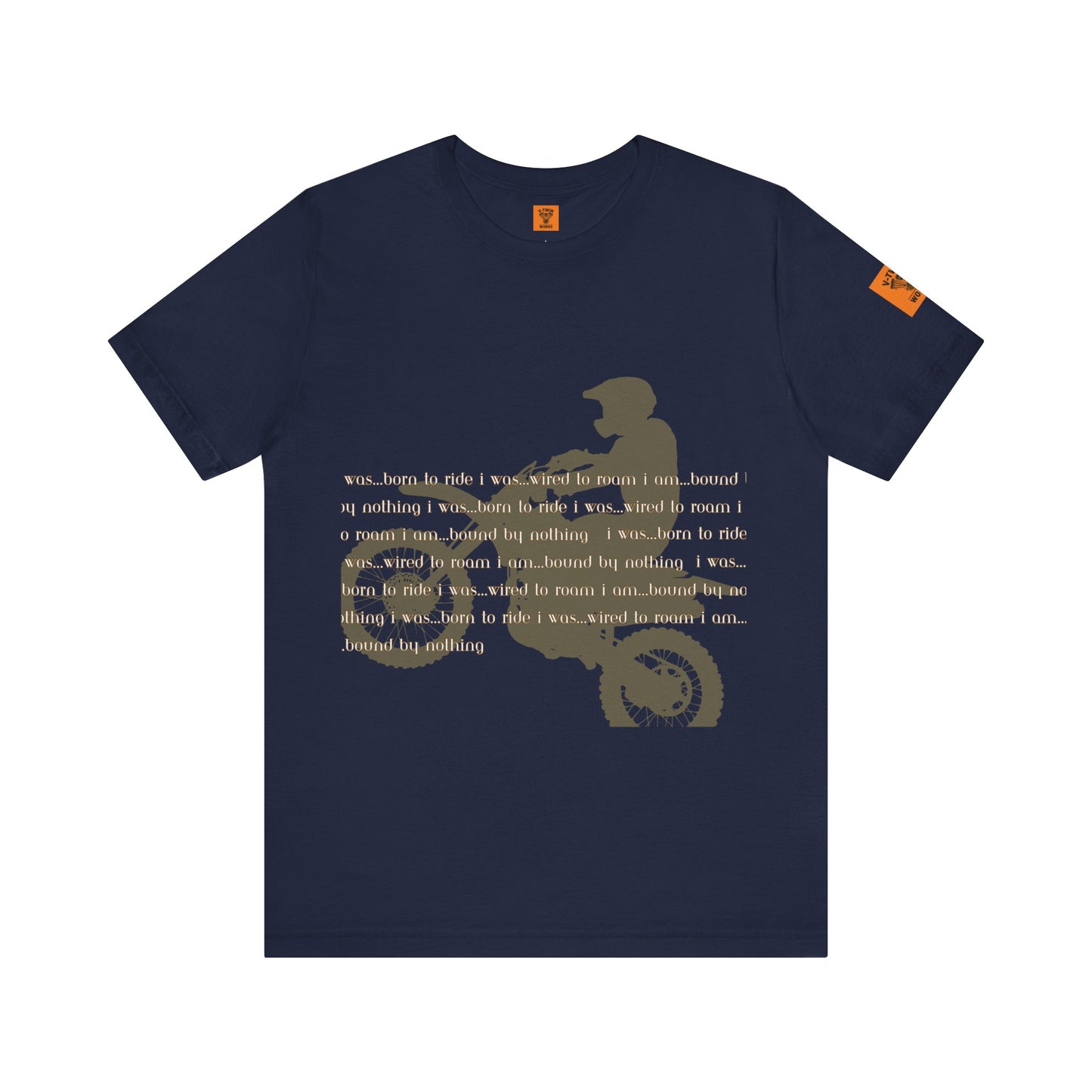 Unisex Inspirational T-Shirt Dirt Bike Jumper Tee