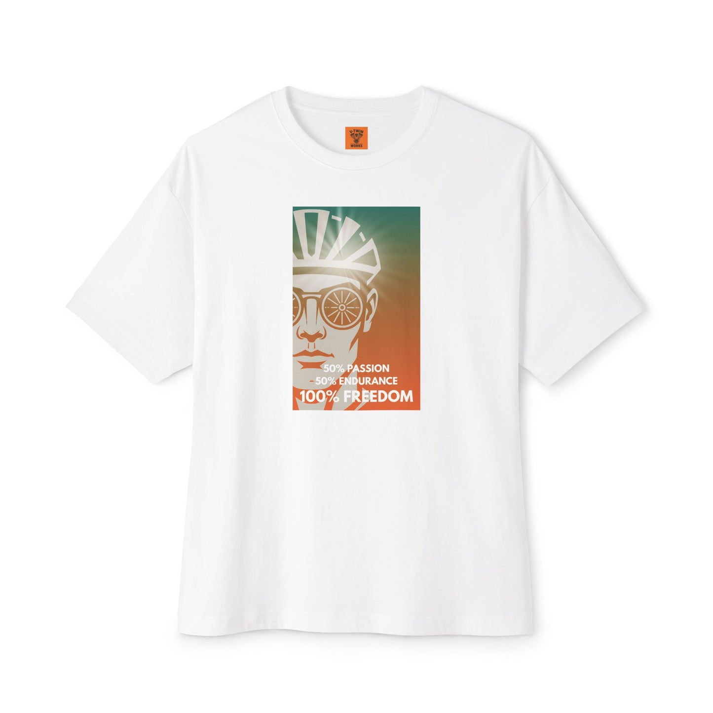 Cycling Enthusiast T-Shirt - Unisex Oversized Boxy Tee