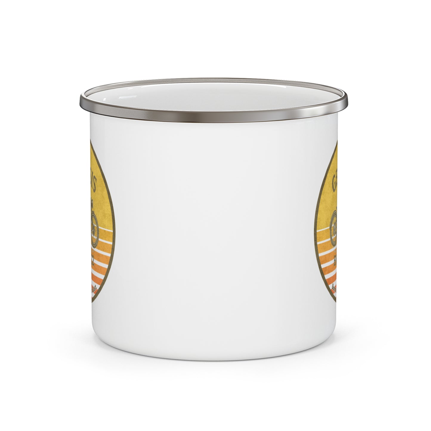 Enamel Mug BMW Genesis Motorbike Adventure