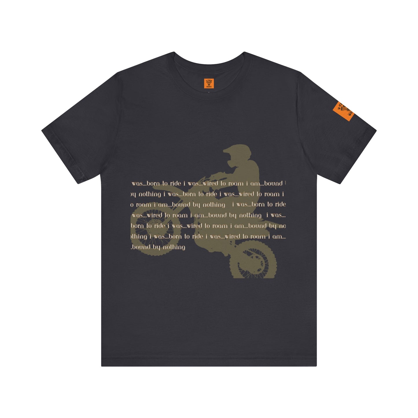 Unisex Inspirational T-Shirt Dirt Bike Jumper Tee